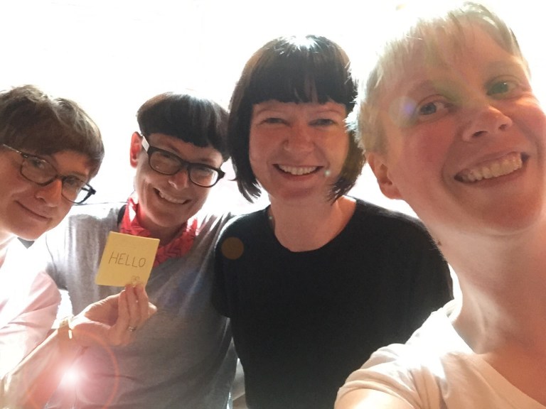 Band Photo hello flare white